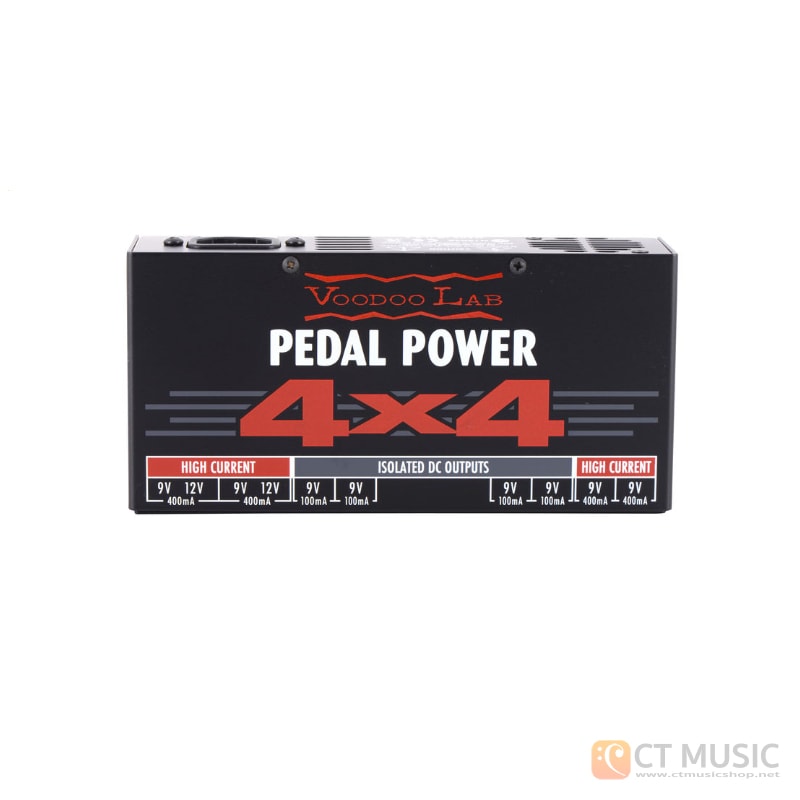 Voodoo Lab Pedal Power 4X4 สต็อกแน่น พร้อมส่ง - CT Music