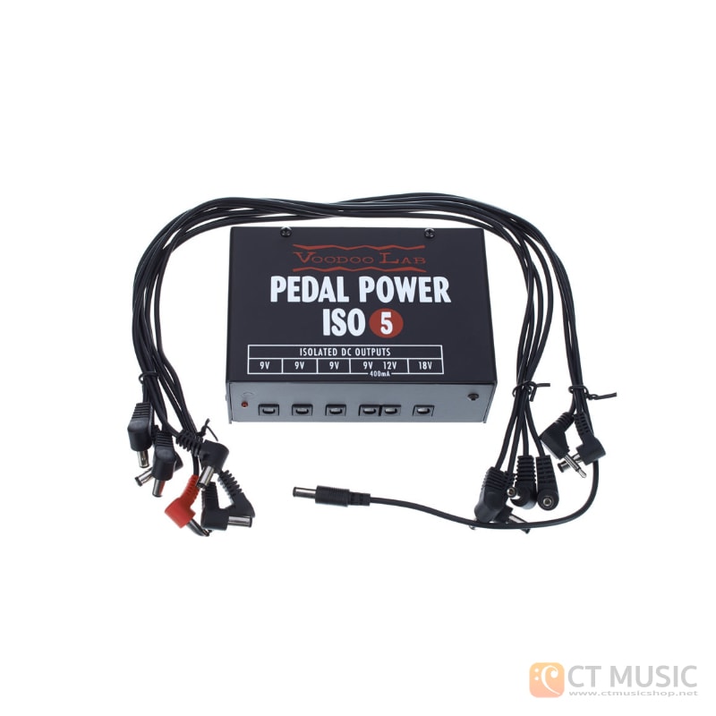 Voodoo Lab Pedal Power ISO-5 สต็อกแน่น พร้อมส่ง - CT Music
