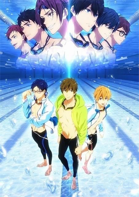 Free! -Dive to the Future-」劇場版のタイトル決定 ビジュアルや特報