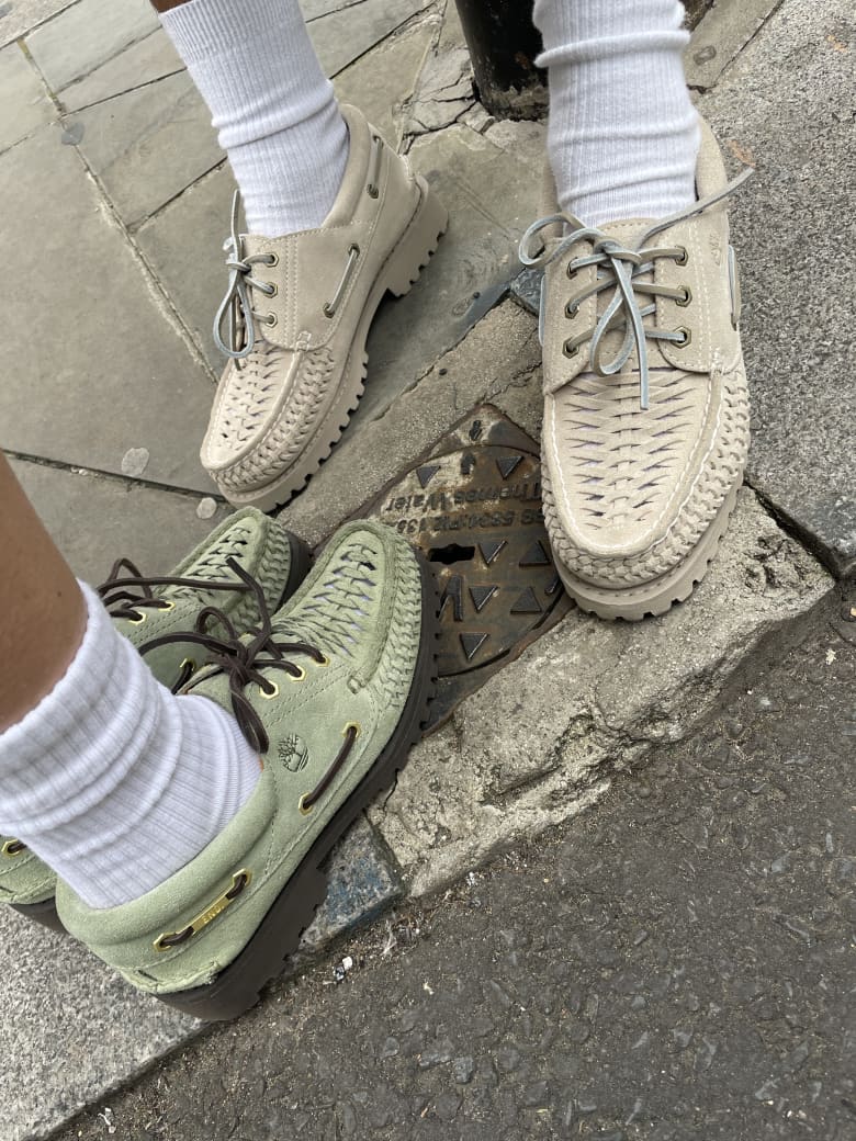 END. X TIMBERLAND AUTHENTIC 3 EYE BOAT SHOE 