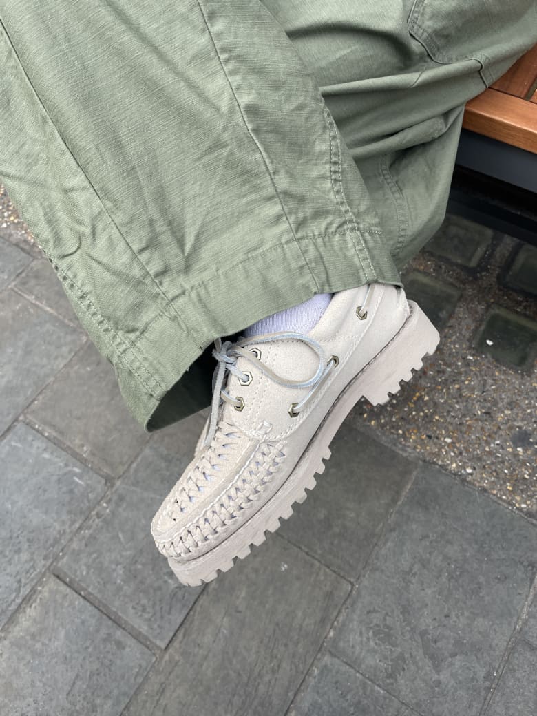 END. X TIMBERLAND AUTHENTIC 3 EYE BOAT SHOE 