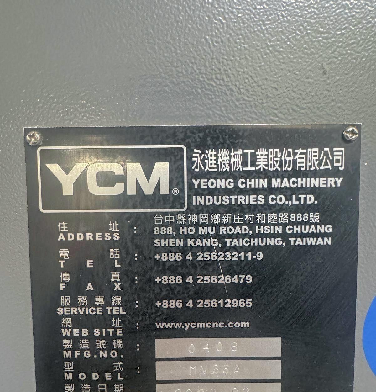 YCM Supermax MV66A Vertical machining center Used machines - Exapro