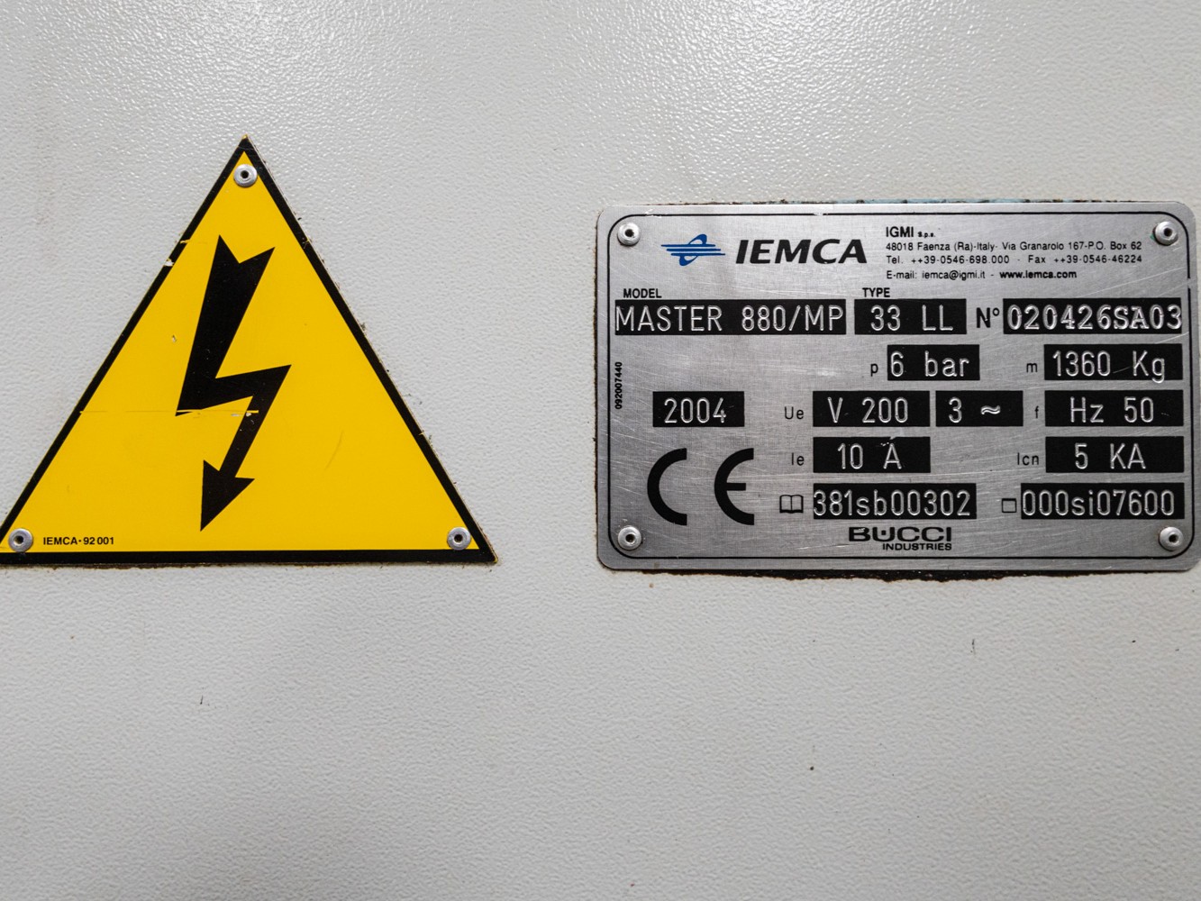 Machine's specifications - Mori Seiki NL1500 SMC/500 Used machines