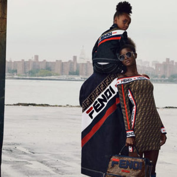Fendi Mania Fila collaboration steals the show at Galeries