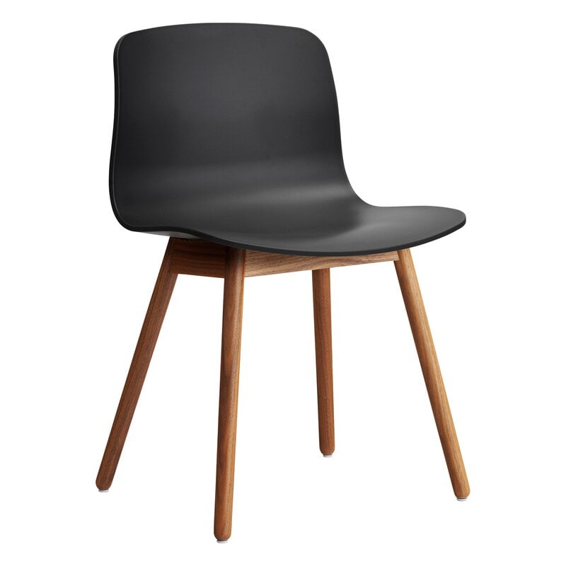 HAY About a Chair AAC12, black 2.0 - lacquered walnut | Finnish