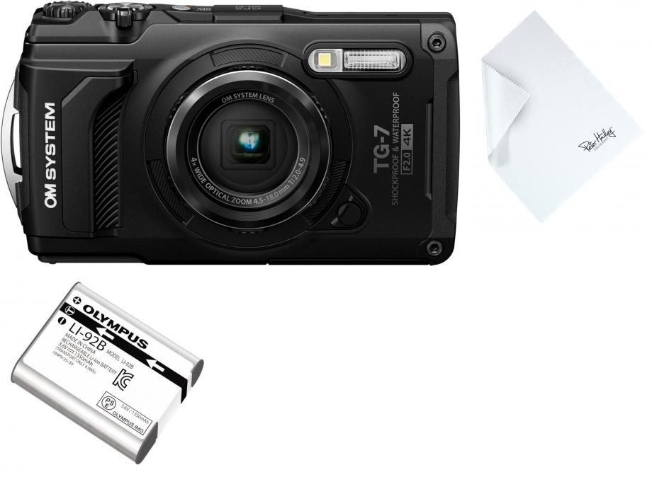 OM System TG-7 black Special Editiom Kit - Foto Erhardt