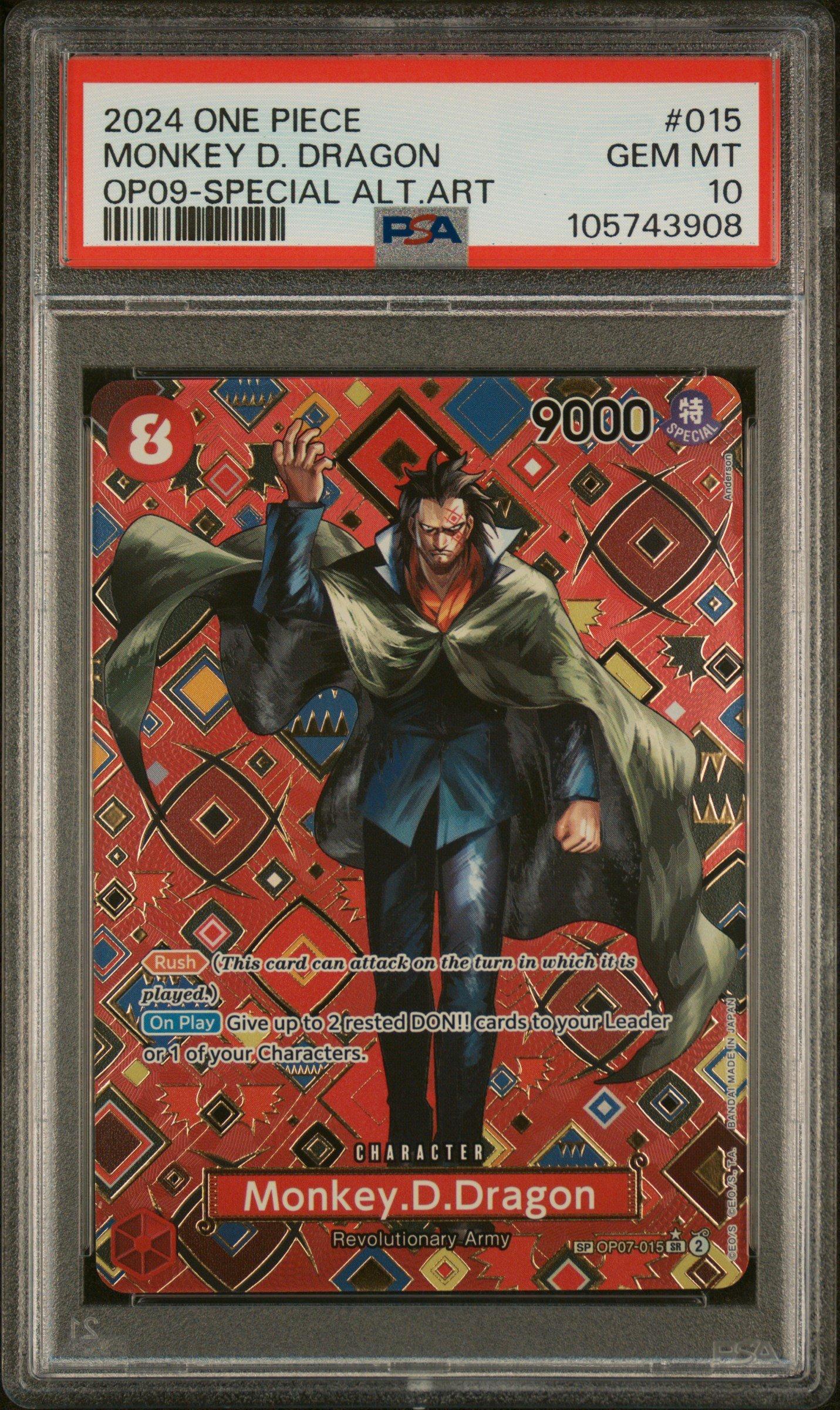 2024 One Piece Op09-emperors In The New World 015 Monkey D. Dragon