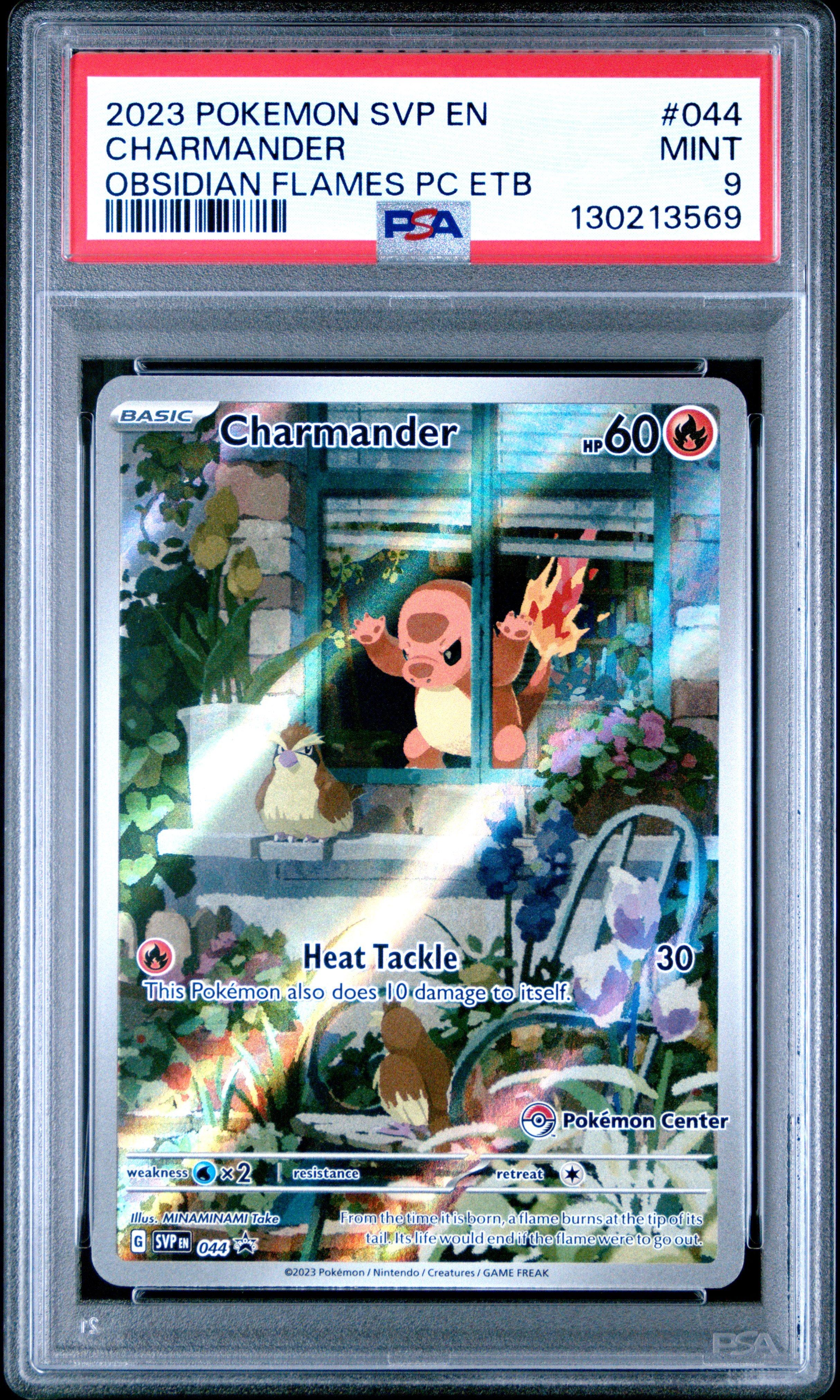 2023 Pokemon Svp En-sv Black Star Promo 044 Charmander Obsidian