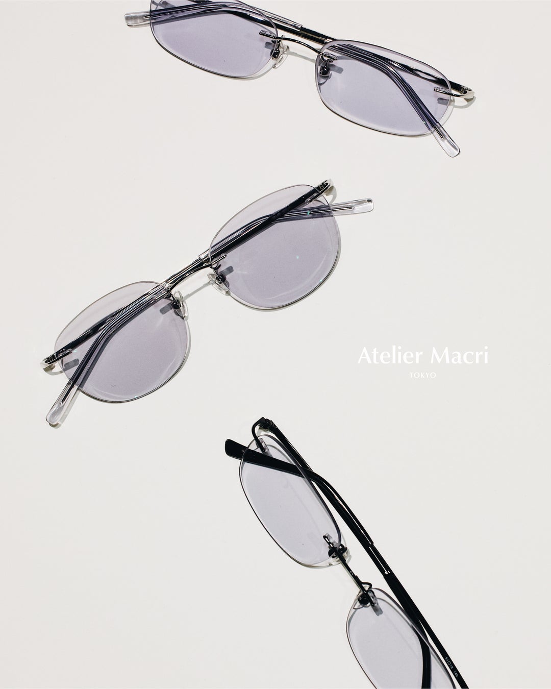 Atelier Macri』から初のアイウェアコレクション【RIMLESS】がローンチ