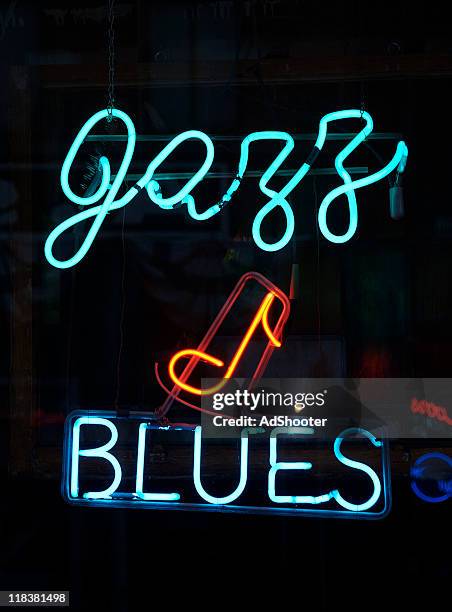 354 Jazz Neon Sign Stock Photos, High-Res Pictures, and Images