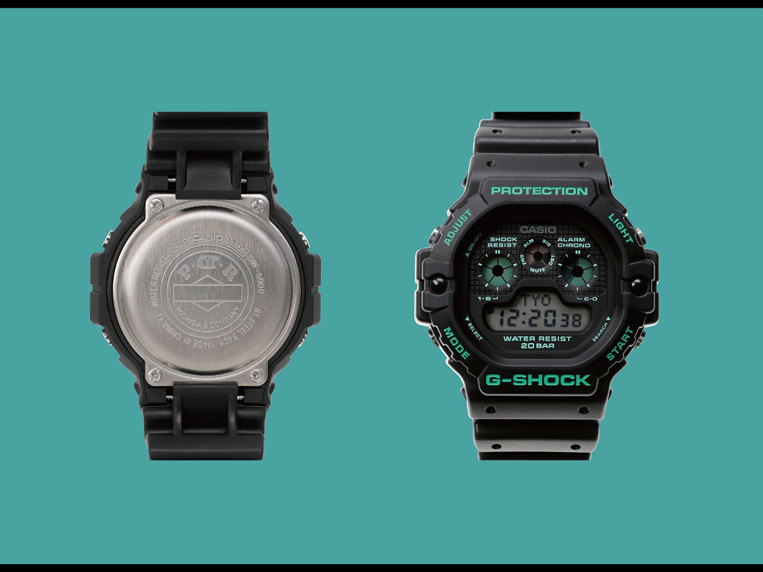 G-SHOCKと「POTR」の初コラボウォッチ「DW-5900」がリリース！──GQ