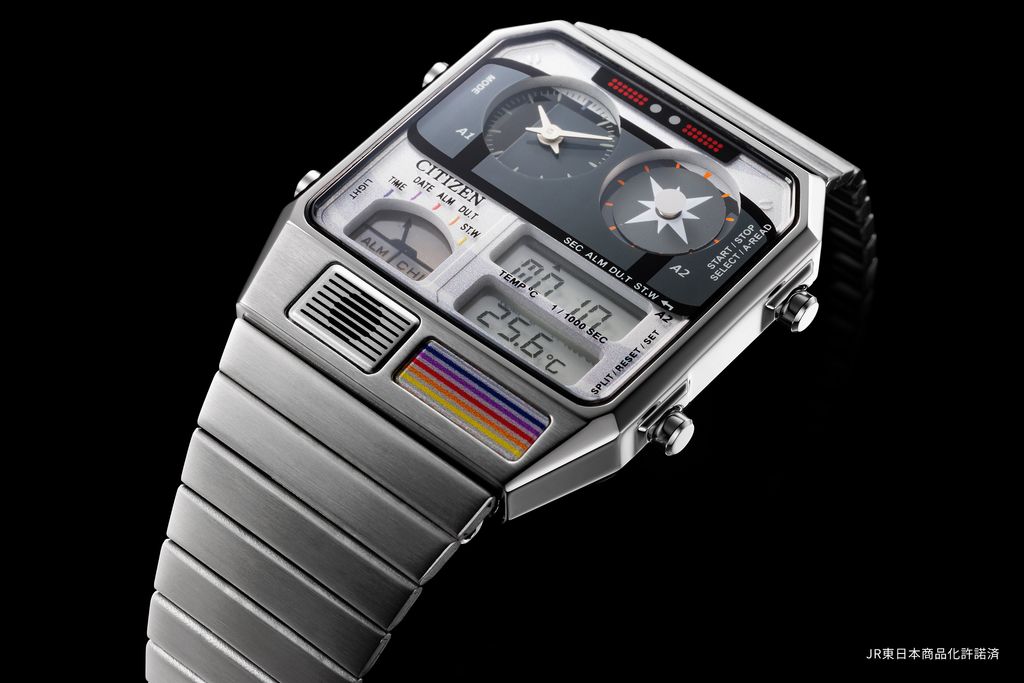 ギャラリー：北斗星、カシオペア、ひたちがモチーフのアナデジテンプに