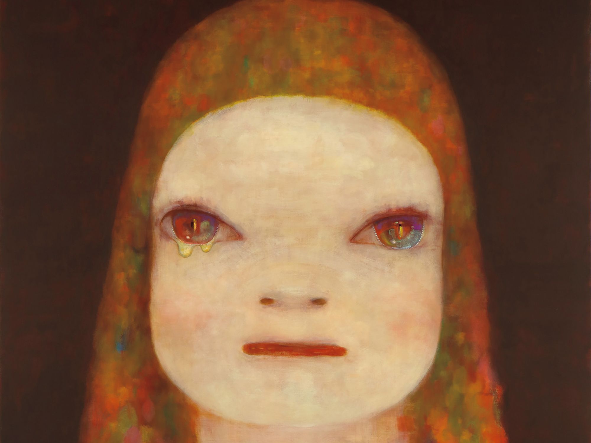 何かを見据える少女の絵、奈良美智の《Midnight Tears》──今月の