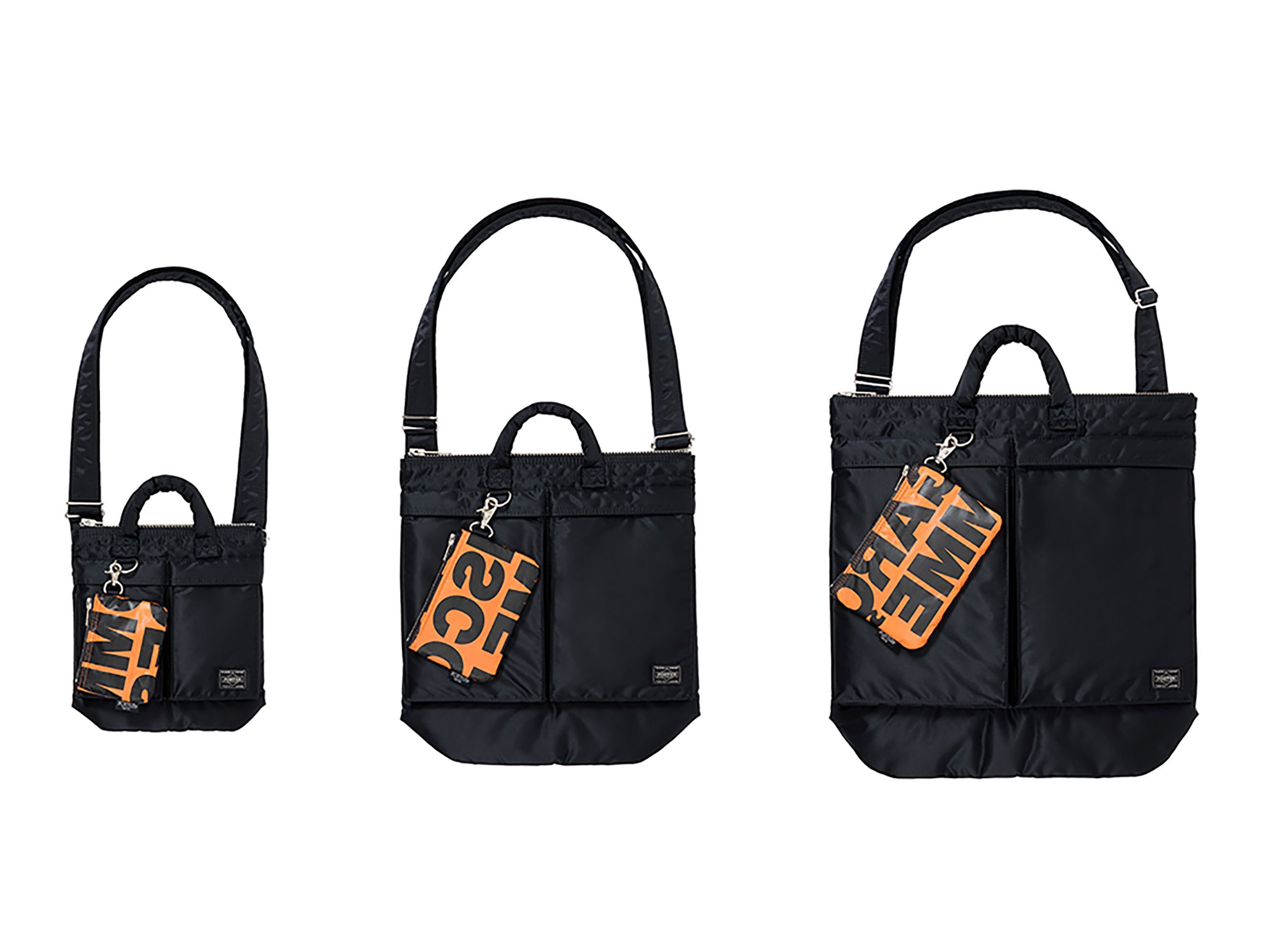 コム デ ギャルソンとポーター「タンカー」がコラボレーション