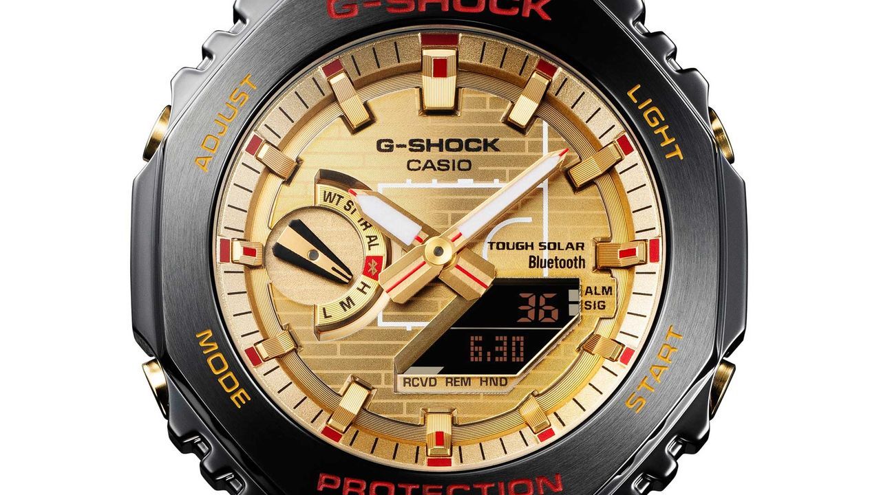 G-SHOCKに八村塁のシグネチャーモデル第4弾「GBM-2100RH 」が登場