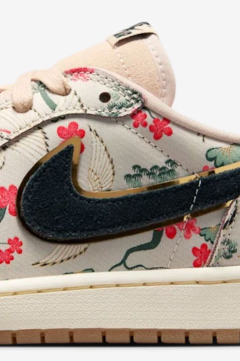 ナイキ「エア ジョーダン 1 LOW OG 八村塁 “Cranes”」は華やかな