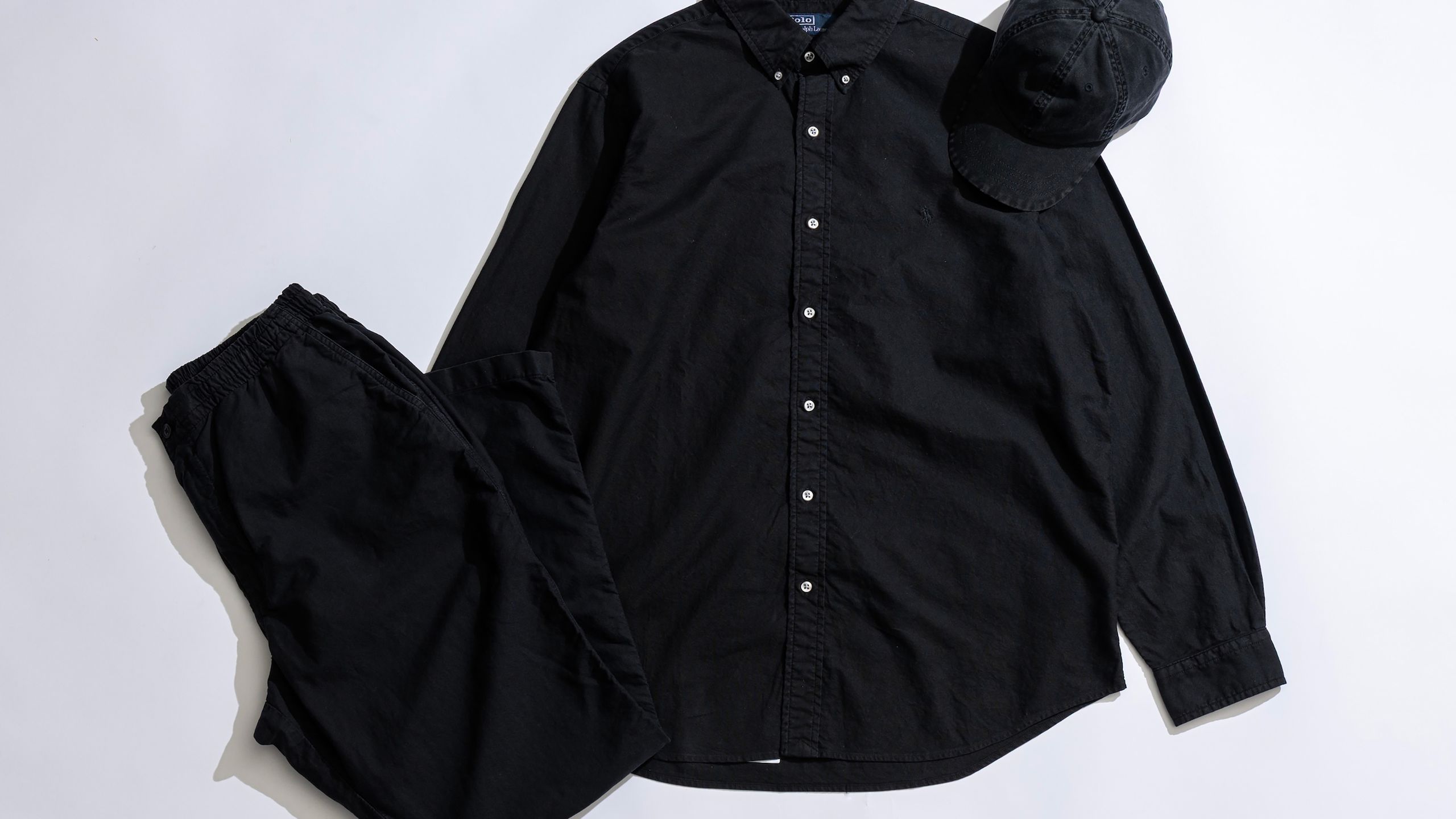 ポロ ラルフ ローレンにロンハーマンが別注。奥行きのあるブラック