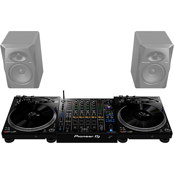 Pioneer DJ PLX-CRSS12 Professional Digital/Analog Turntable Black
