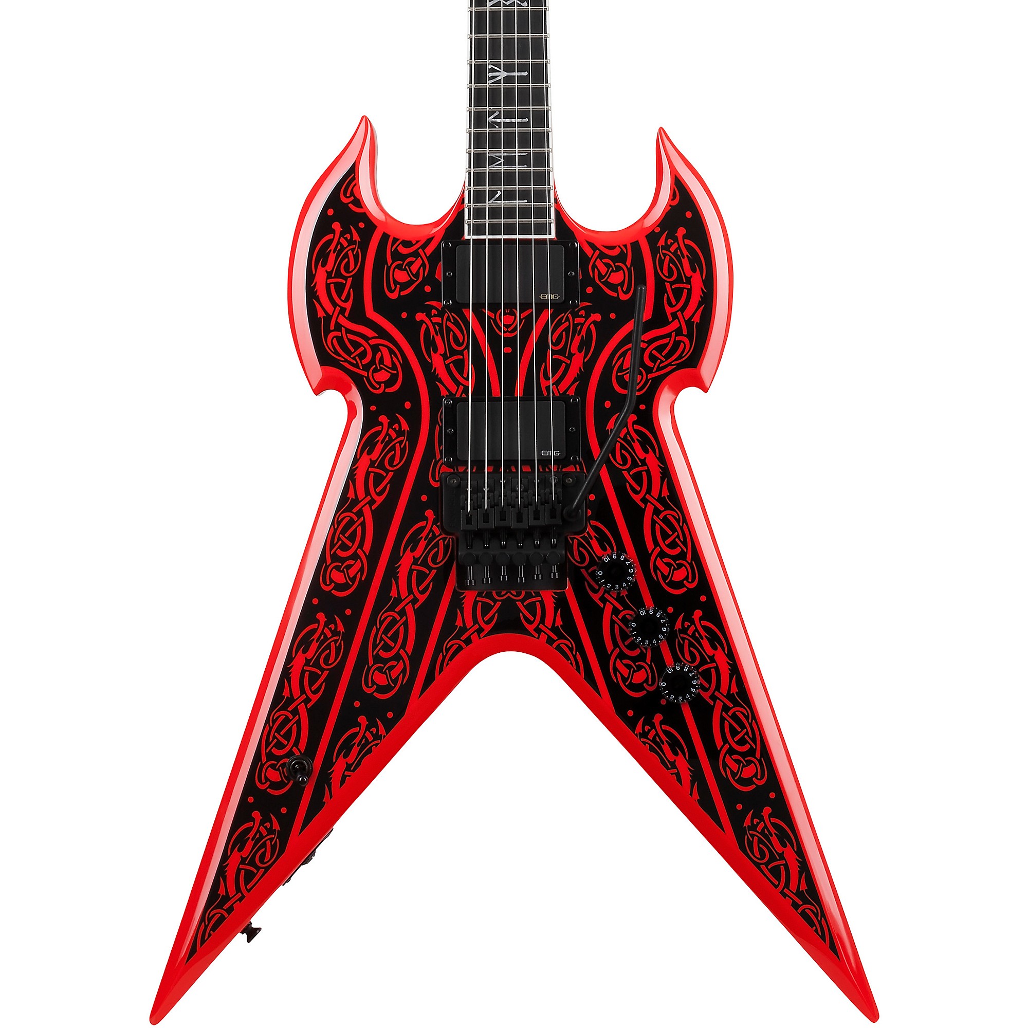 Wylde Audio Warhammer FR Norse Dragon Pinstripe Electric Guitar