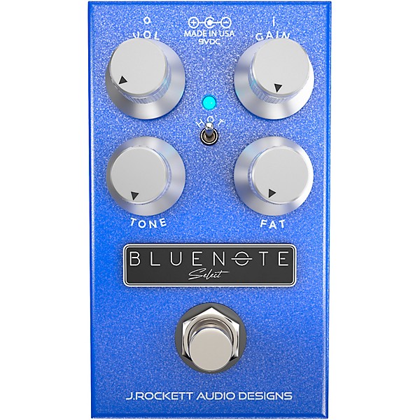 J.Rockett Audio Designs Blue Note Select Overdrive Effects Pedal