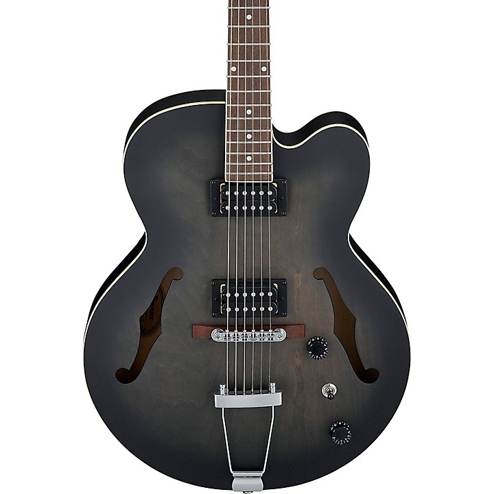 Ibanez Artcore AF55 Hollowbody Electric Guitar Flat Transparent