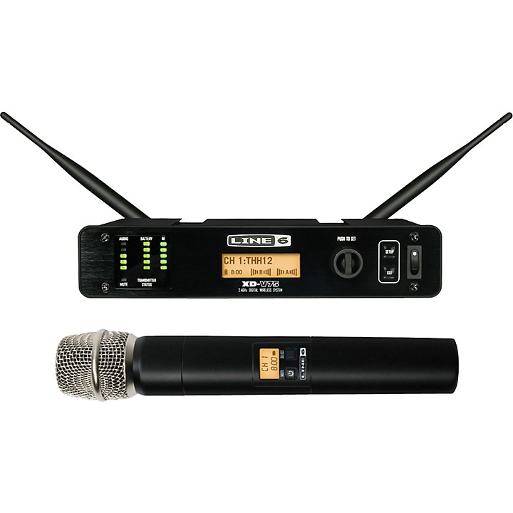 Line 6 XD-V75 Digital Wireless Handheld Microphone System Black