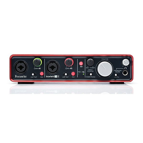 Restock Focusrite Scarlett 2i4 USB Audio Interface | Guitar Center