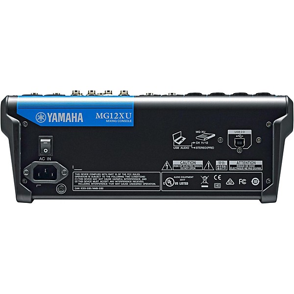 Yamaha MG12XU 12-Channel Mixer With Effects | Guitar Center