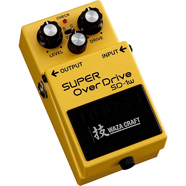 BOSS SD-1W Super Overdrive Waza Craft Guitar Effects Pedal