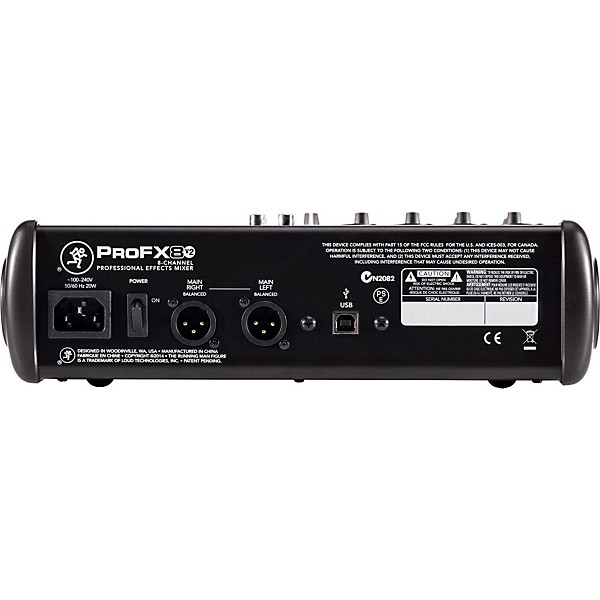 Mackie ProFX8v2 8-Channel Professional FX Mixer with USB | Guitar