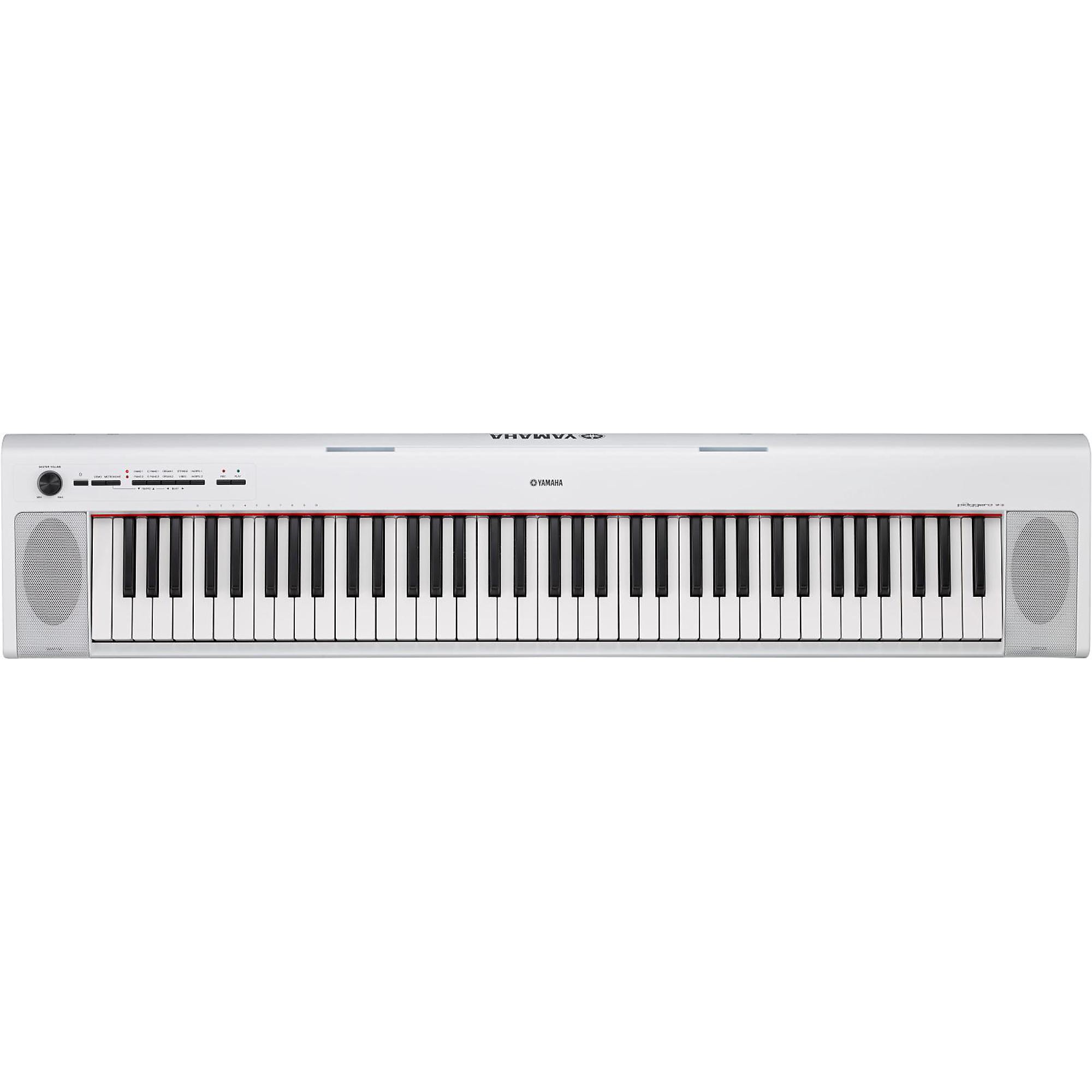 Yamaha NP-32 76-Key Piaggero Portable Keyboard White | Guitar Center