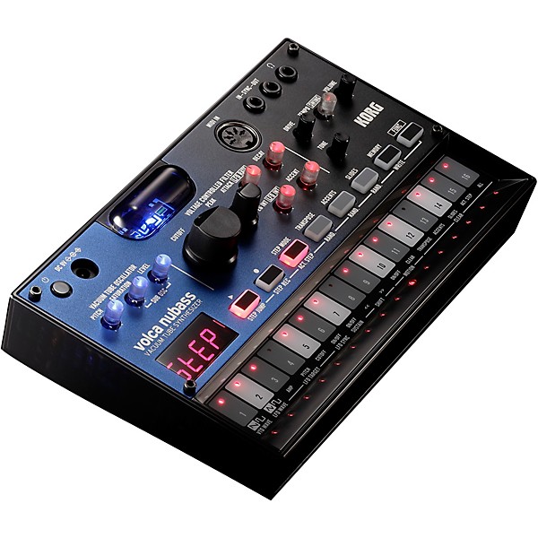 KORG volca nubass Vacuum Tube Bass Synthesizer Black | Guitar Center