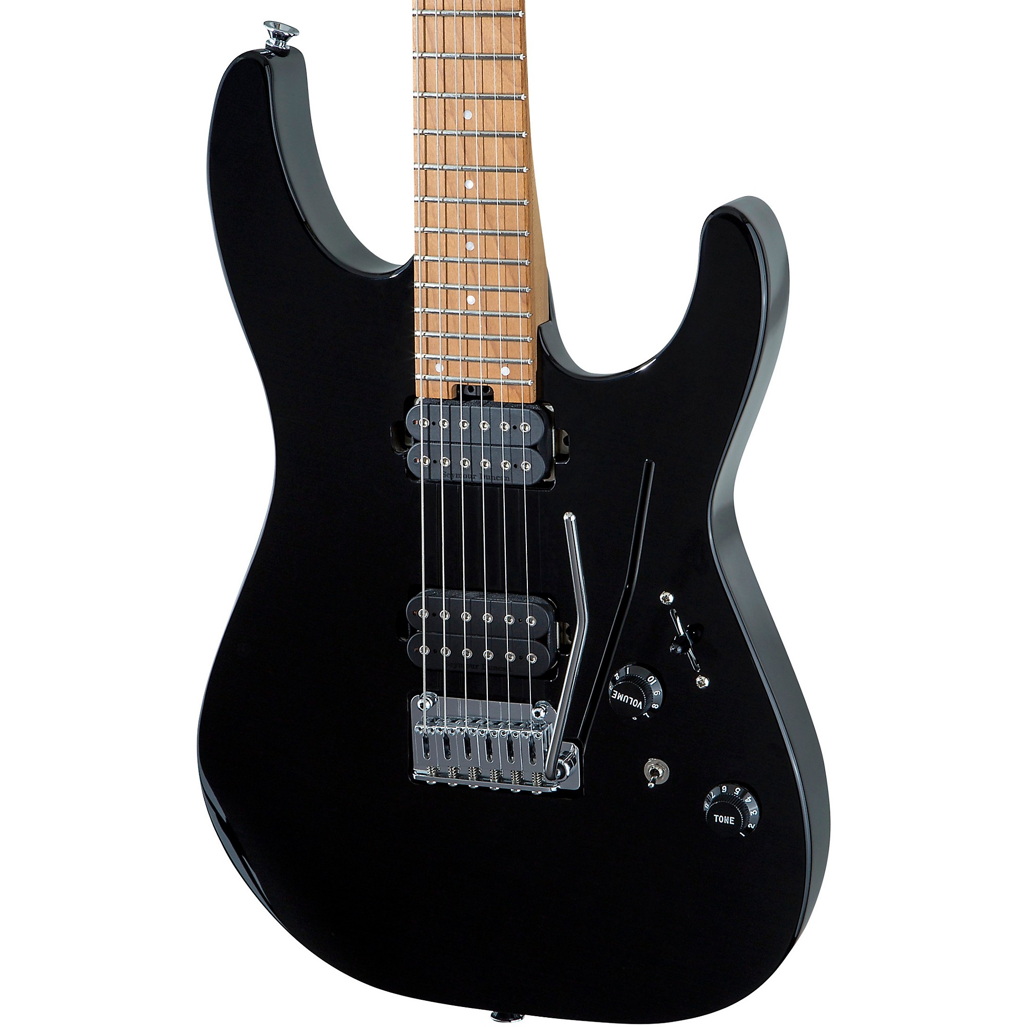 Charvel Pro-Mod DK24 HH 2PT CM Electric Guitar Black | Guitar Center