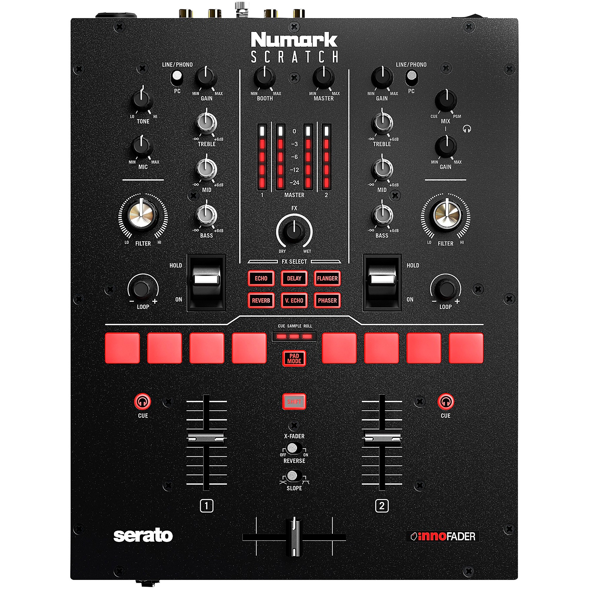 Numark Scratch 2-Channel DJ Mixer for Serato DJ Pro | Guitar Center