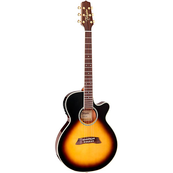 Takamine Thinline TSP138C Acoustic-Electric Guitar Tobacco Burst