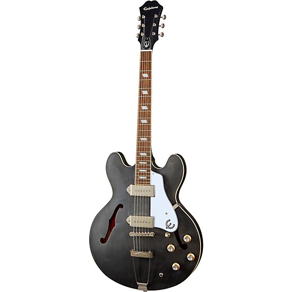 Epiphone Casino Worn Hollowbody Electric Guitar Ebony | Guitar Center