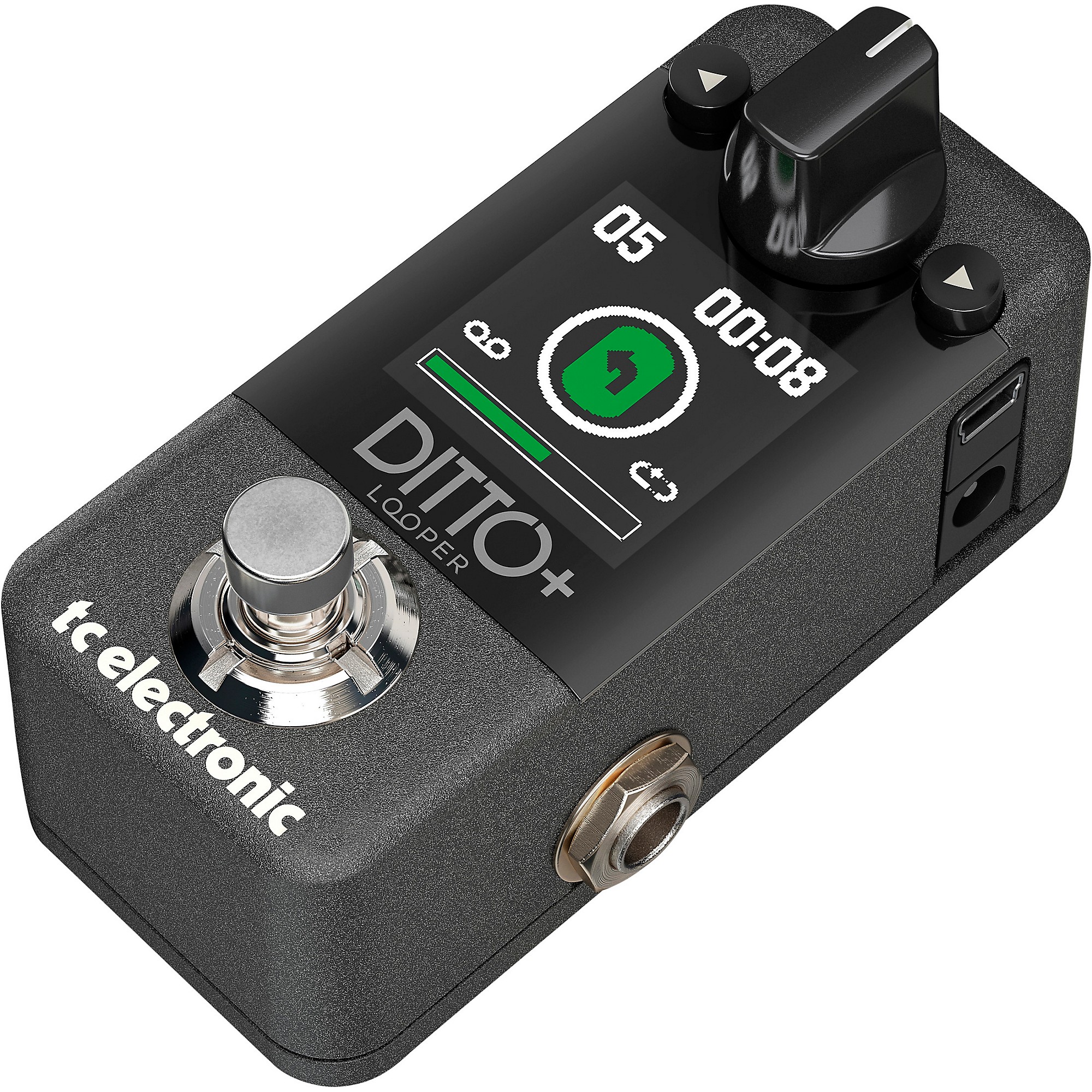 TC Electronic Ditto+ Looper Effects Pedal Black | Guitar Center