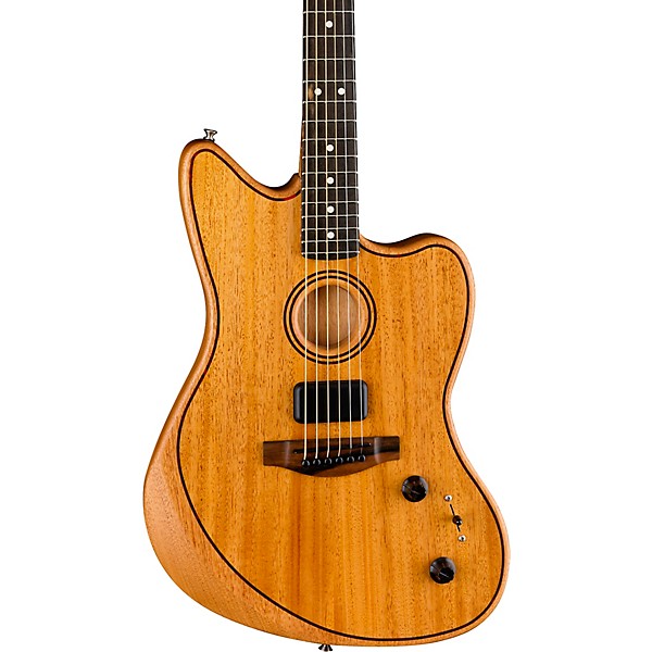 Fender American Acoustasonic Jazzmaster All-Mahogany Acoustic