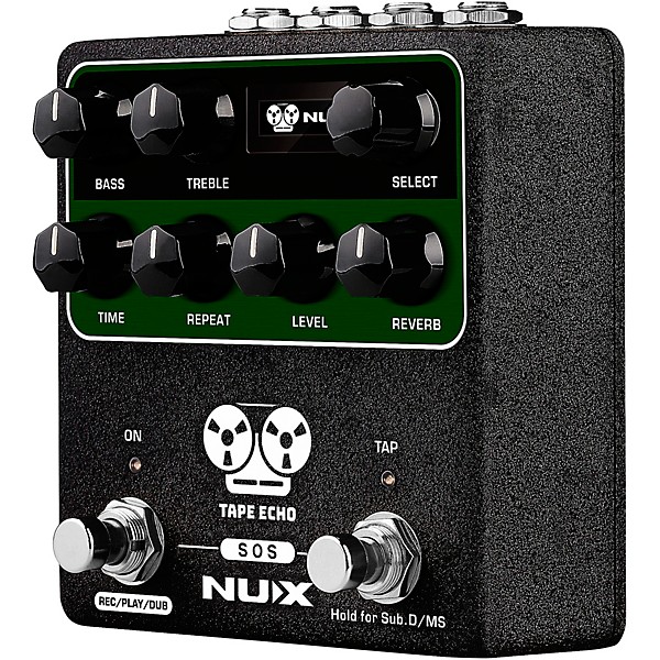 NUX Tape Echo Multi Tape Head Space Echo With Tap Tempo and Looper