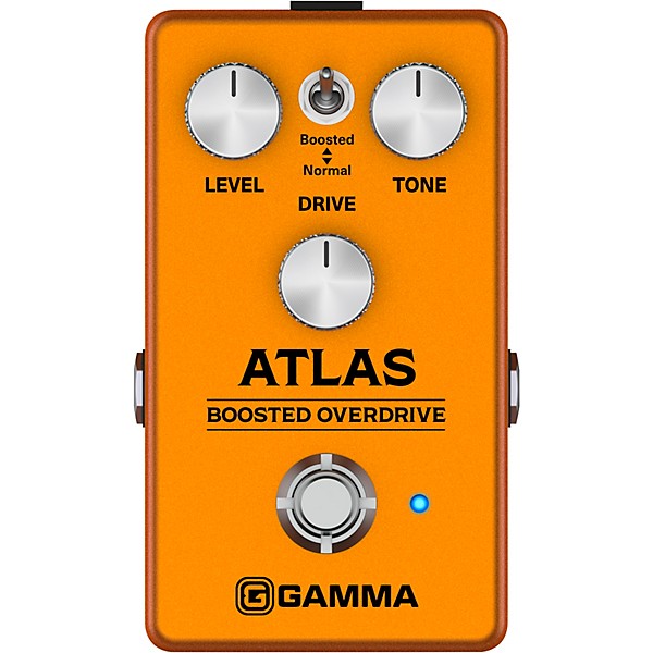 GAMMA Atlas Boosted Overdrive Effects Pedal | Guitar Center