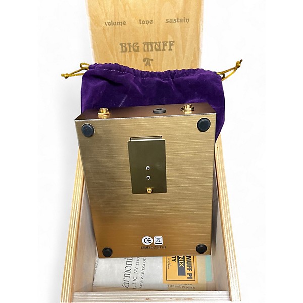 Used 2023 Electro-Harmonix Double Anniversary Big Muff PI Gold