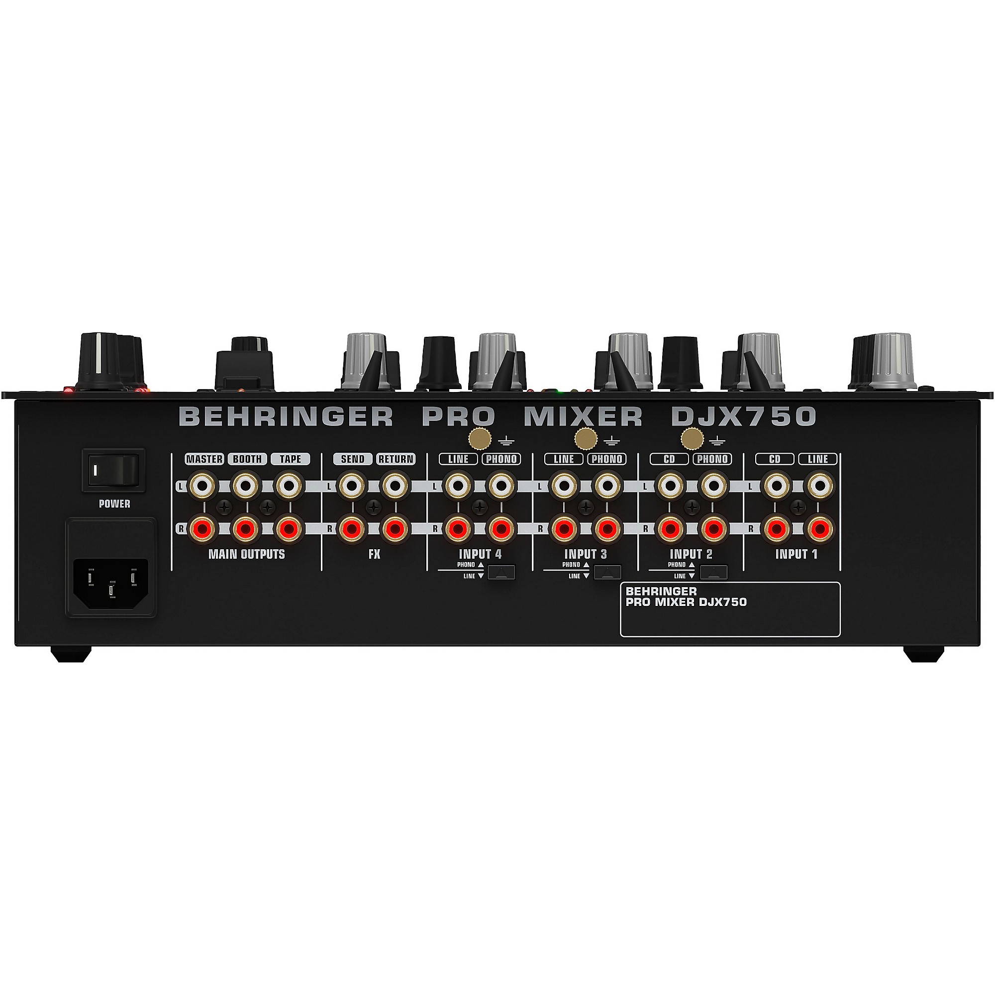 Behringer DJX750 5-Channel Pro DJ Mixer | Guitar Center