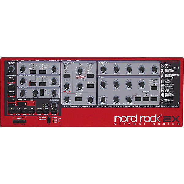 Nord レア！12ボイス/初代Nord Rack/Nord Lead 1/Clavia/アナログ