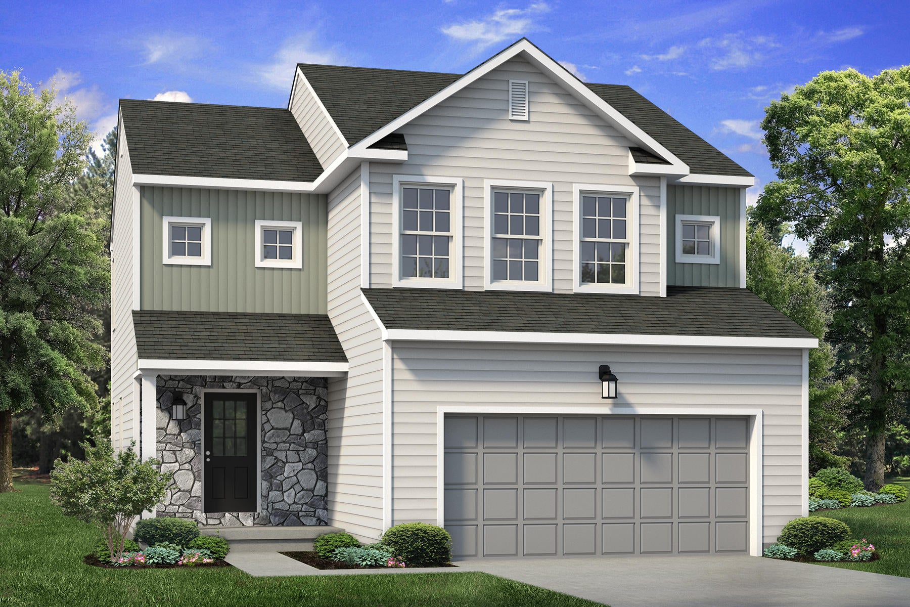 The Lily New Home in Mountain Top, PA | Hillcrest Estates at