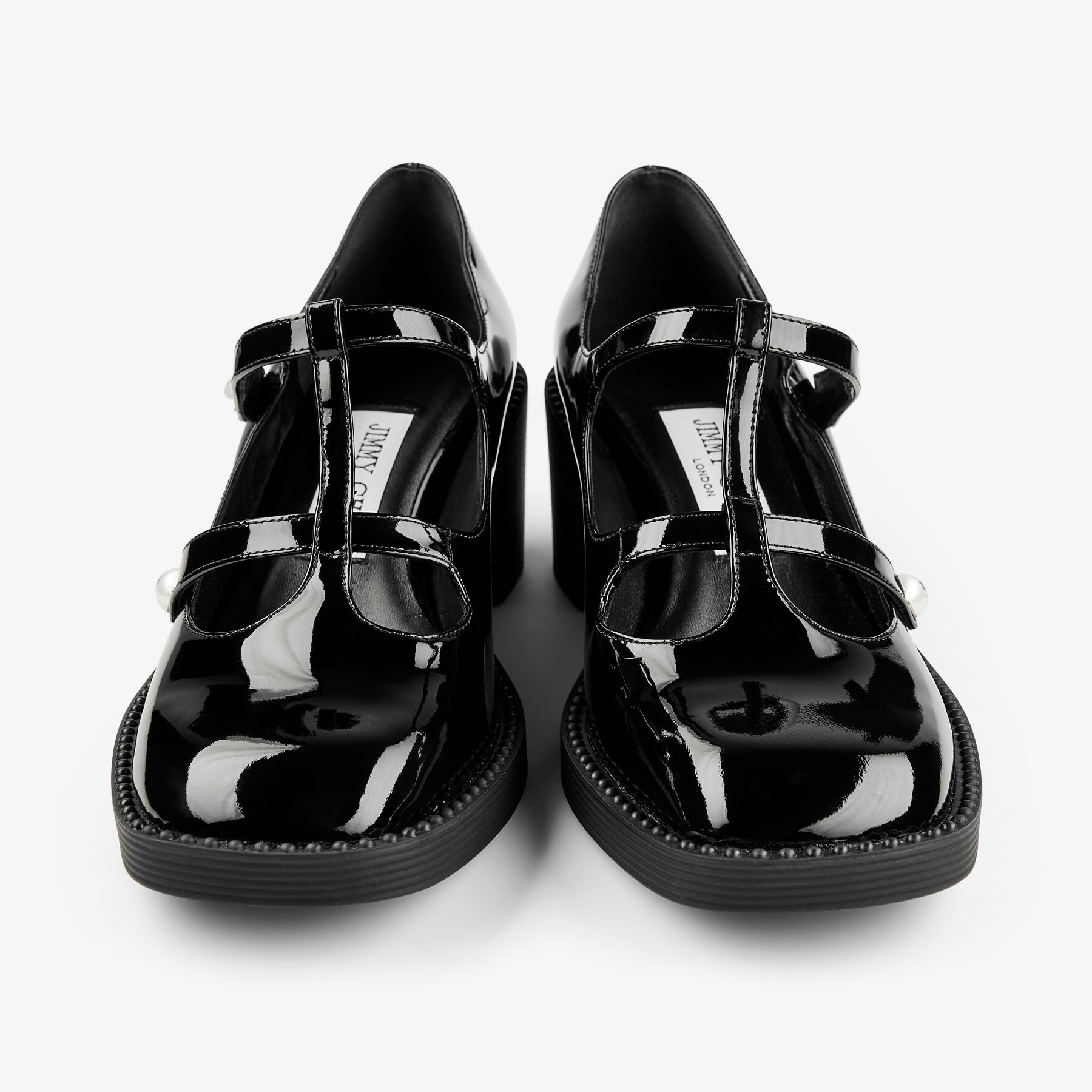 アデライン 60 | ブラック パテントレザー・ パンプス | ジミー チュウ