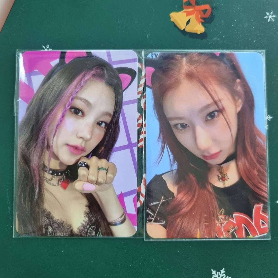 ITZY CIL crazyinlove loco ヨントン ユナ ボイスチェキ ITZY crazy in