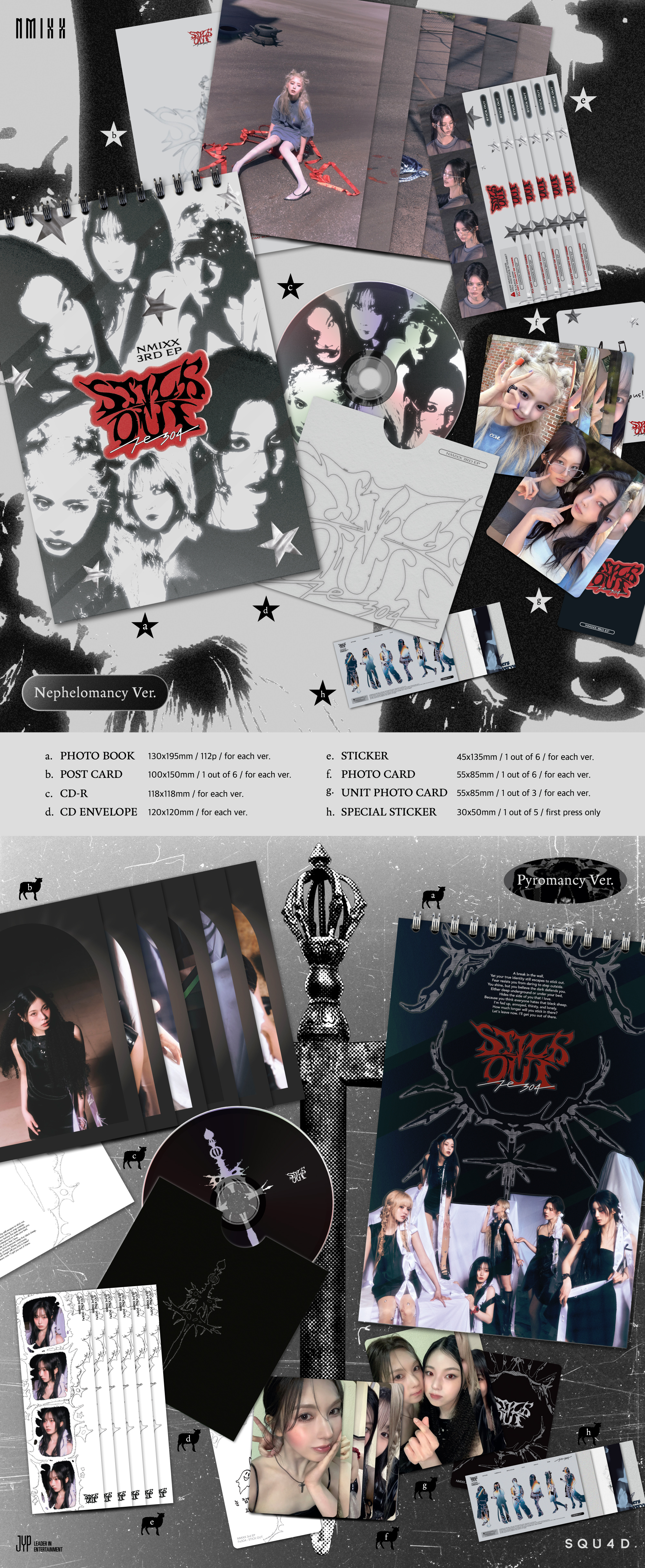 ktown4u.com : NMIXX - 3rd Mini Album [Fe3O4: STICK OUT] (Random Ver.)