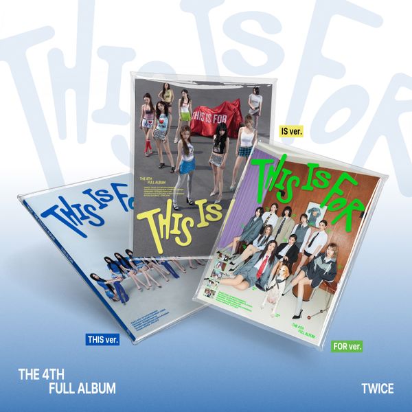 jp.ktown4u.com : TWICE - 正規アルバム4集 [THIS IS FOR] (Random Ver.)