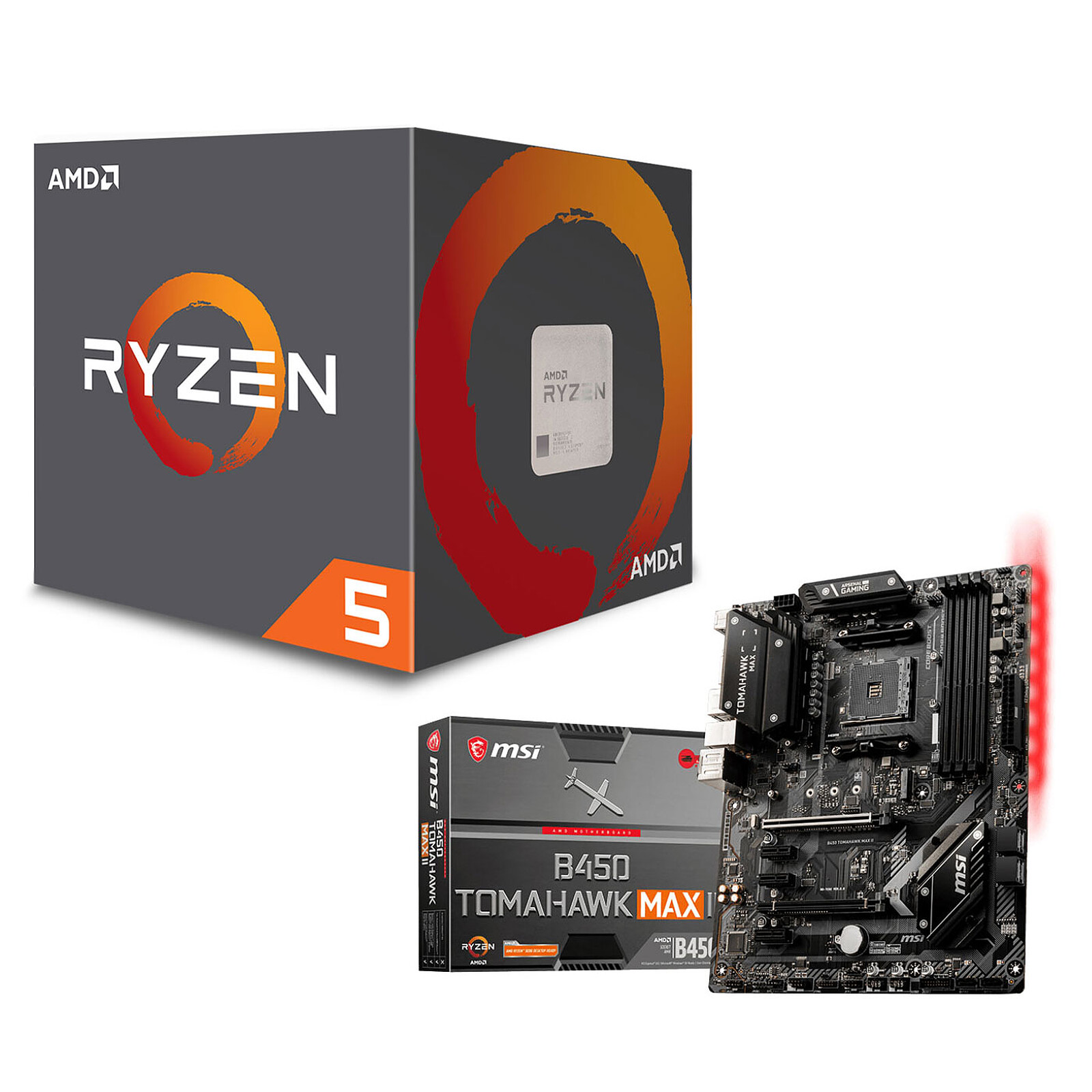 PC Upgrade Kit AMD Ryzen 5 1600 AF MSI B450 TOMAHAWK MAX II