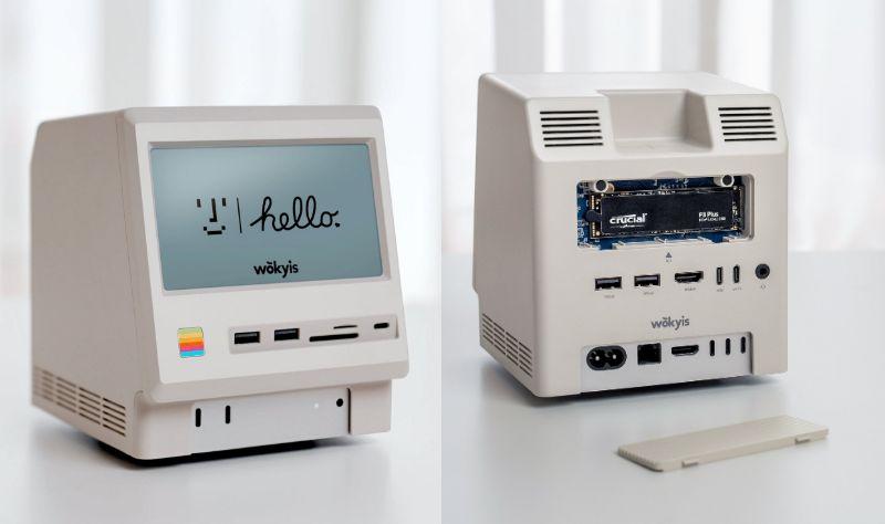 Mac miniをご先祖｢マッキントッシュ｣風に変身させるとエモカワいい